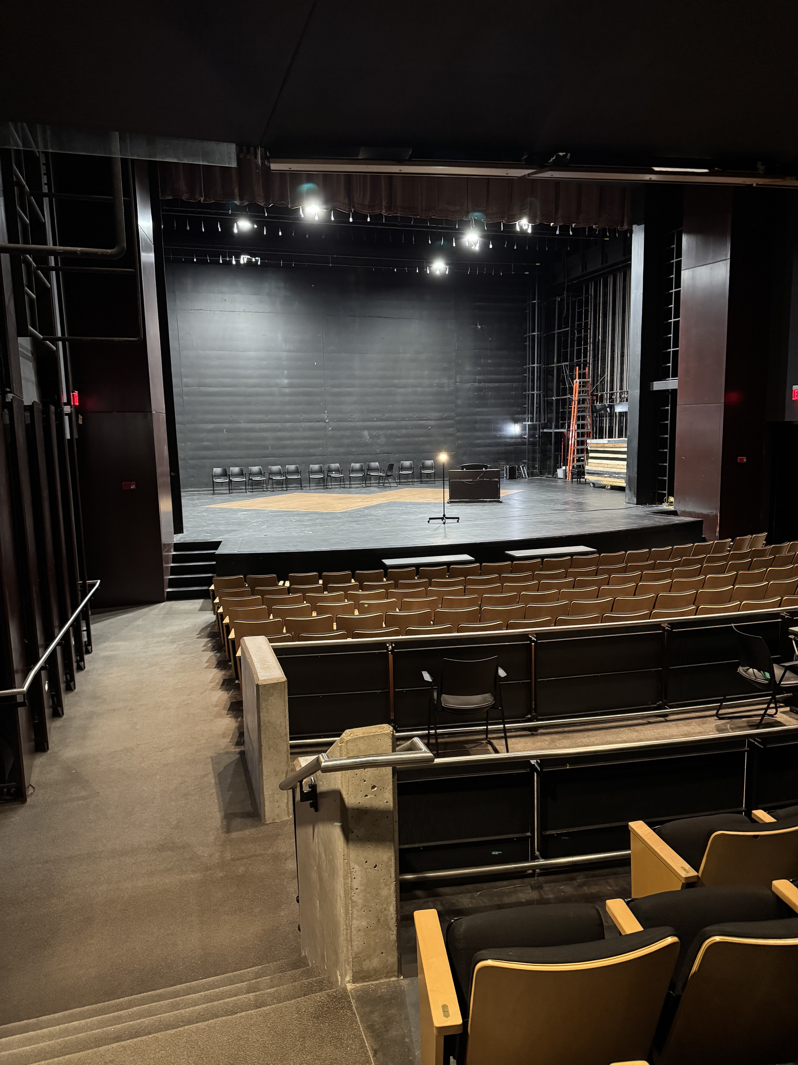 Side profile portrait of a woman
